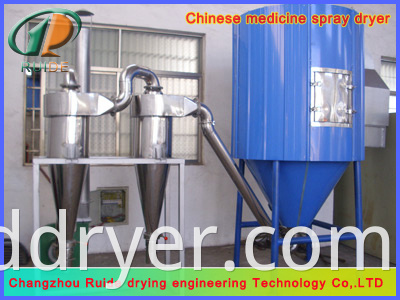 Pigment spray drying tower